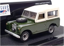 Vitesse 1/43 Scale Diecast 28002 - Land Rover Series 2 - Green/White