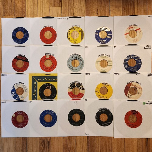 1950s / 1960s Doo Wop Lot Of 20 - Originals And Repros - 20 45s In Lot #4