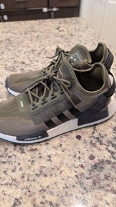 adidas gazelle silver green womens Men's adidas NMD_R1 Shoes Magic Lime GX9536 main image 1