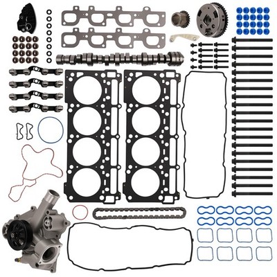 MDS Valve Lifters Head Gasket Kit for Dodge Charger 6.4L V8 HEMI 12-15