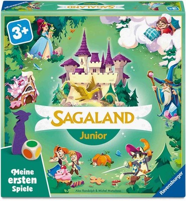 Ravensburger Kinderspiel Meine ersten Spiele Merkspiel Sagaland Junior 12010007