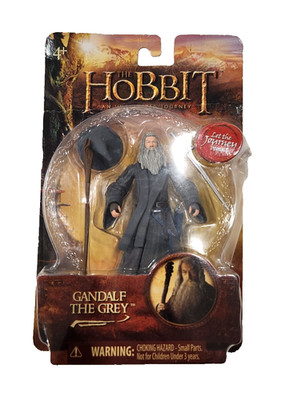 The Hobbit Gandalf the Grey Action Figure New Sealed Rare Toy 2012 Wizard