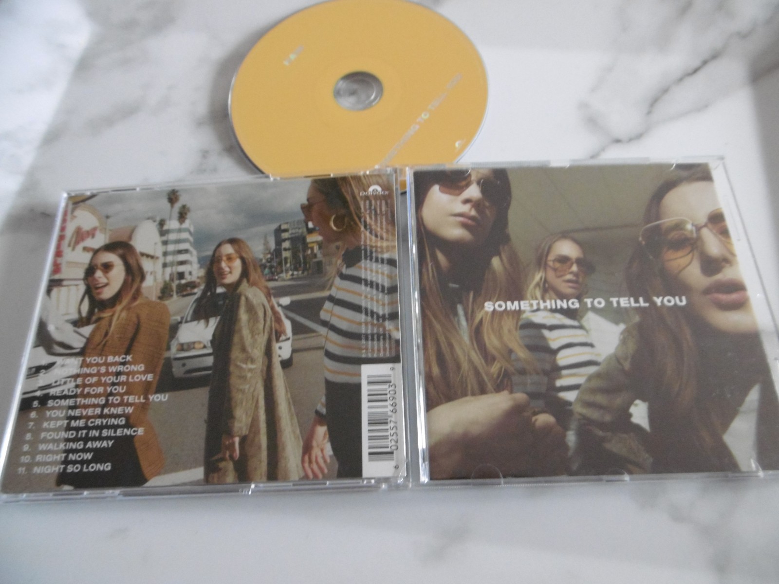 HAIM SOMETHING TO TELL YOU CD ALBUM 2017 WANT YOU BACK NOTHING'S WRONG