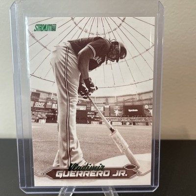 2024 Topps Stadium Club - Black & White Foil #290 VLADIMIR GUERRERO JR Blue Jays