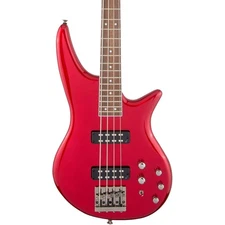 Jackson JS3 Spectra 4-String Bass Guitar, Laurel Fingerboard, Metallic Red