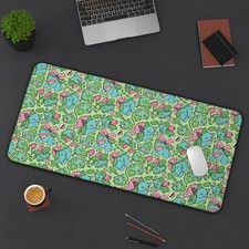 Grass Starter Pokemon Gaming Desk Mat Mouse Pad Playmat