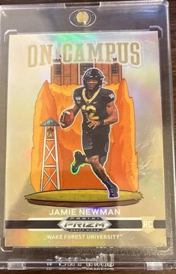 2021 Panini Prizm Draft Picks - On Campus Jamie Newman #OC-JN (RC)