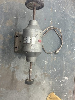 Vintage Handler Mfg Co Industrial Buffer Polishing Motor 1/2 HP 3450 RPM 115V