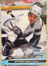 1992-93 Fleer Ultra Corey Millen #86 Los Angeles Kings