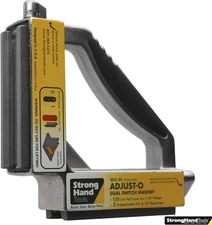 Strong Hand Tools Adjust-O 90° Dual Switch Magnetic Max. Pull Force: 120 LBS 