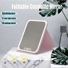 Travel Makeup Mirror with Lights, Portable Small Beauty LED Vanity Mirror 