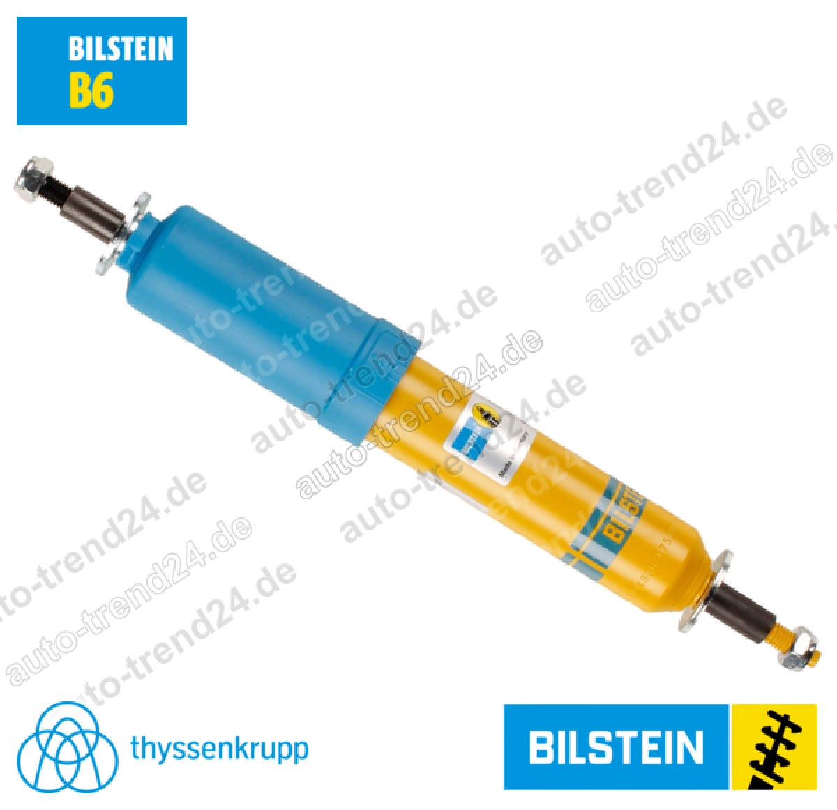 Bilstein B6 GasdruckdäMpfer Hinten U.A.: Seat 600 D 110B, Bj. 1963-1970-image