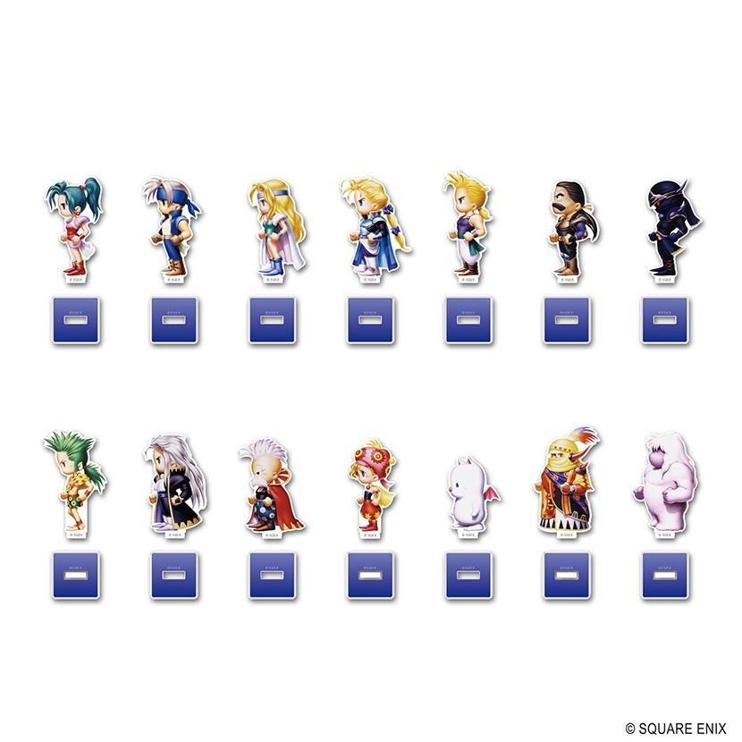 PSL Final Fantasy VI Mini Acrylic Stand Collection Box of 14
