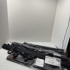 EMART Backdrop Stand Photo Studio Adjustable Background Stand Support, Black