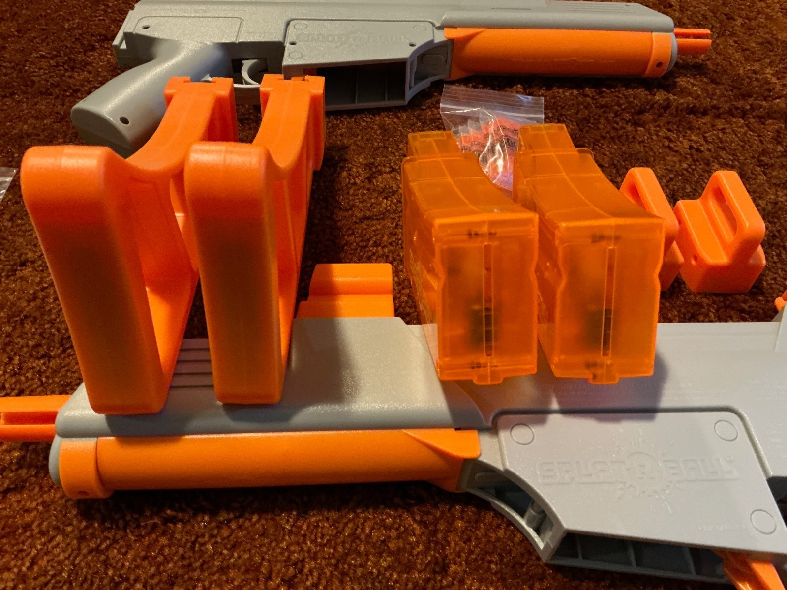 SplatRBall SRB400 Full-Auto Gel Blaster 400-Round Mag 7.5mm - 2X - NEW OTHERS