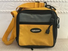Vintage Case Logic Mini Traveler CD Player Bag Carrying Case w/ Strap Yellow