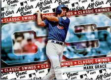 2025 Topps All Star Game #CS-14 Mark Grace Classic Swings