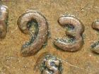 HIGH GRADE MINT ERROR 1937-S  LINCOLN WHEAT CENT DDO#3   VF