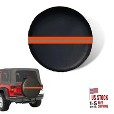 Car Spare Tire Cover, PVC Thickening Leather Scratch-Resistant Vehicle Spare