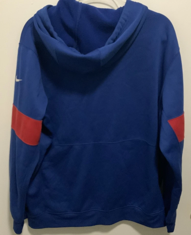 Мужская толстовка с капюшоном Nike New York Giants On Field Therma на молнии NFL размер XL новая 110 долл. США - Изображение 2 из 2