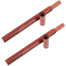 2 Pcs Portable Wooden Incense Storage Tubes Incense Stick Holders