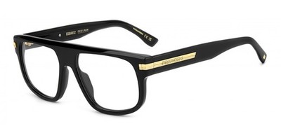 Brille Dsquared2 D2 0179 Black 56/16/145 Herren