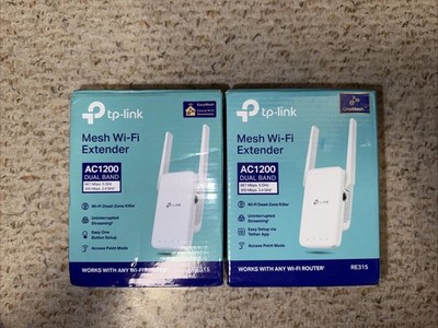 Total of 2: TP-LINK RE315 AC1200 Extender