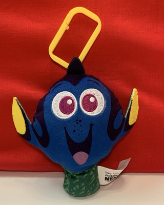 McDonald s Finding Nemo Dory 5'' Plush with Clip Happy Meal Toy Disney Pixar
