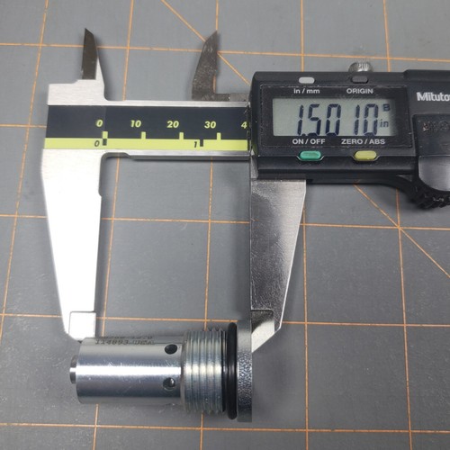 Cartucho hidráulico Vonberg, fusible de velocidad estilo ORB 12,0 GPM 3/4-16 UNF -8 SAE - Imagen 8 de 11