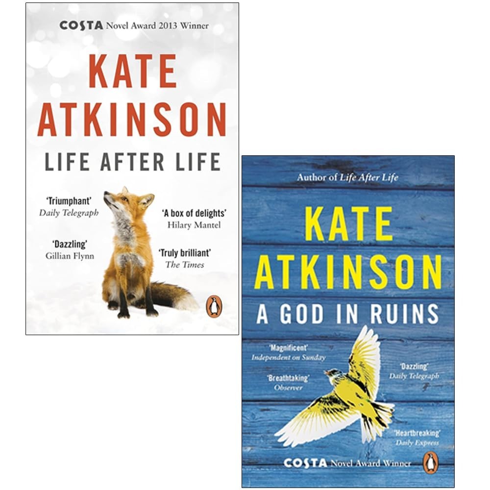 Todd Family Series 2 Books Set by Kate Atkinson God in Ruins, Life After Life