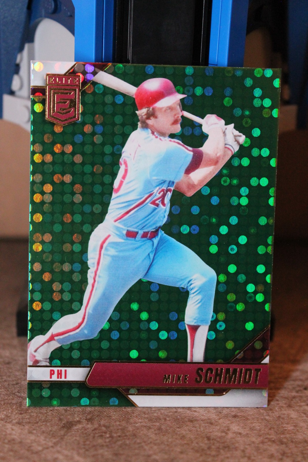 2026 Donruss Elite #52 Mike Schmidt Green Disco