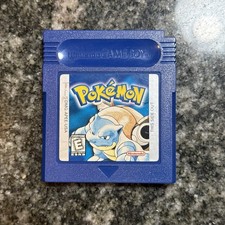 Nintendo Gameboy Pok mon Blue Edition Auth Tested  Works 