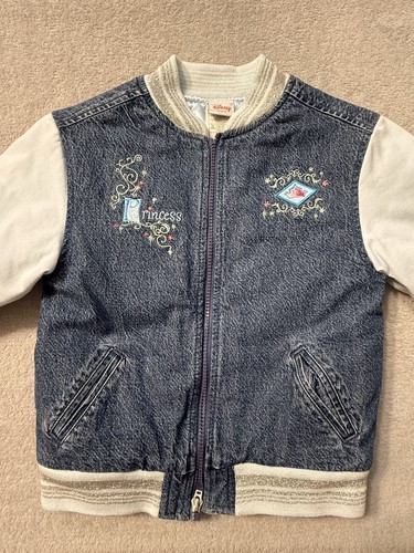 Vintage Disney Cinderella Jacket Girls Size XS (4/5) RN 84167 CA 25083 Preowned - Picture 2 of 14