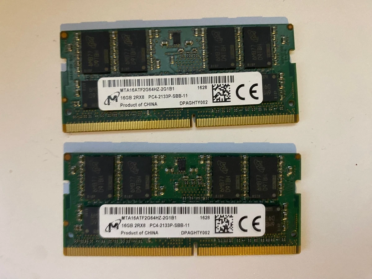 Micron Computer PC4-17000 (DDR4-2133) Bus Speed Memory (RAM) for