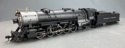 HO Proto2000 920-60008 2-10-2 Steam Locomotive C&S #905 W/DCC & SND LNIB! HO7747