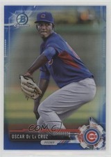 2017 Bowman Chrome Prospects Blue Refractor 103/150 Oscar De La Cruz #BCP72 g1z