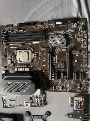 MSI Z390-A PRO ATX Motherboard & Intel Core i3-8100 CPU COMBO 