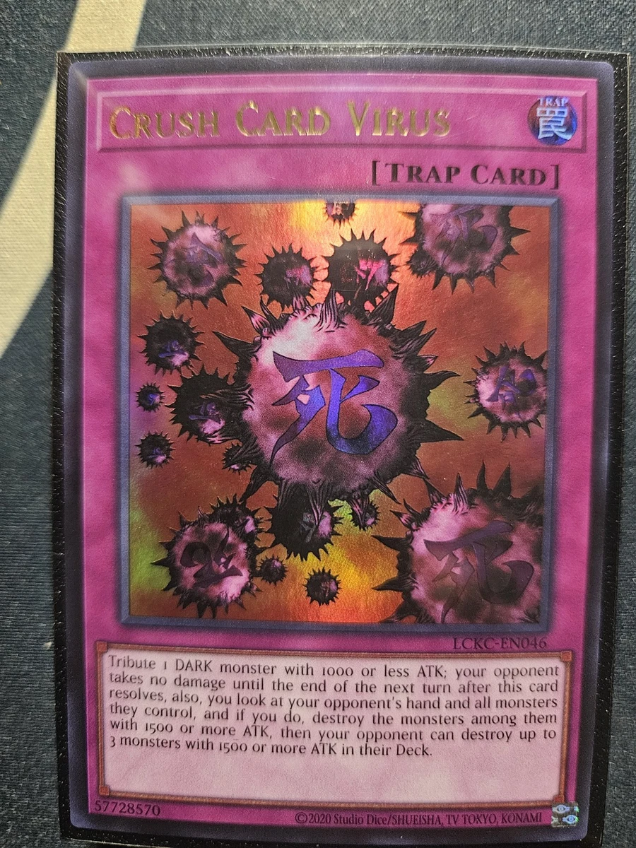 Crush Card Virus Yu-Gi-Oh! TCG Ultra Rare Individual Collectible