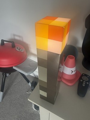 Minecraft Spiel Taschenlampe Lampe LED Nachtlicht Home Decors USB Wiederaufladbar Kind Geschenk