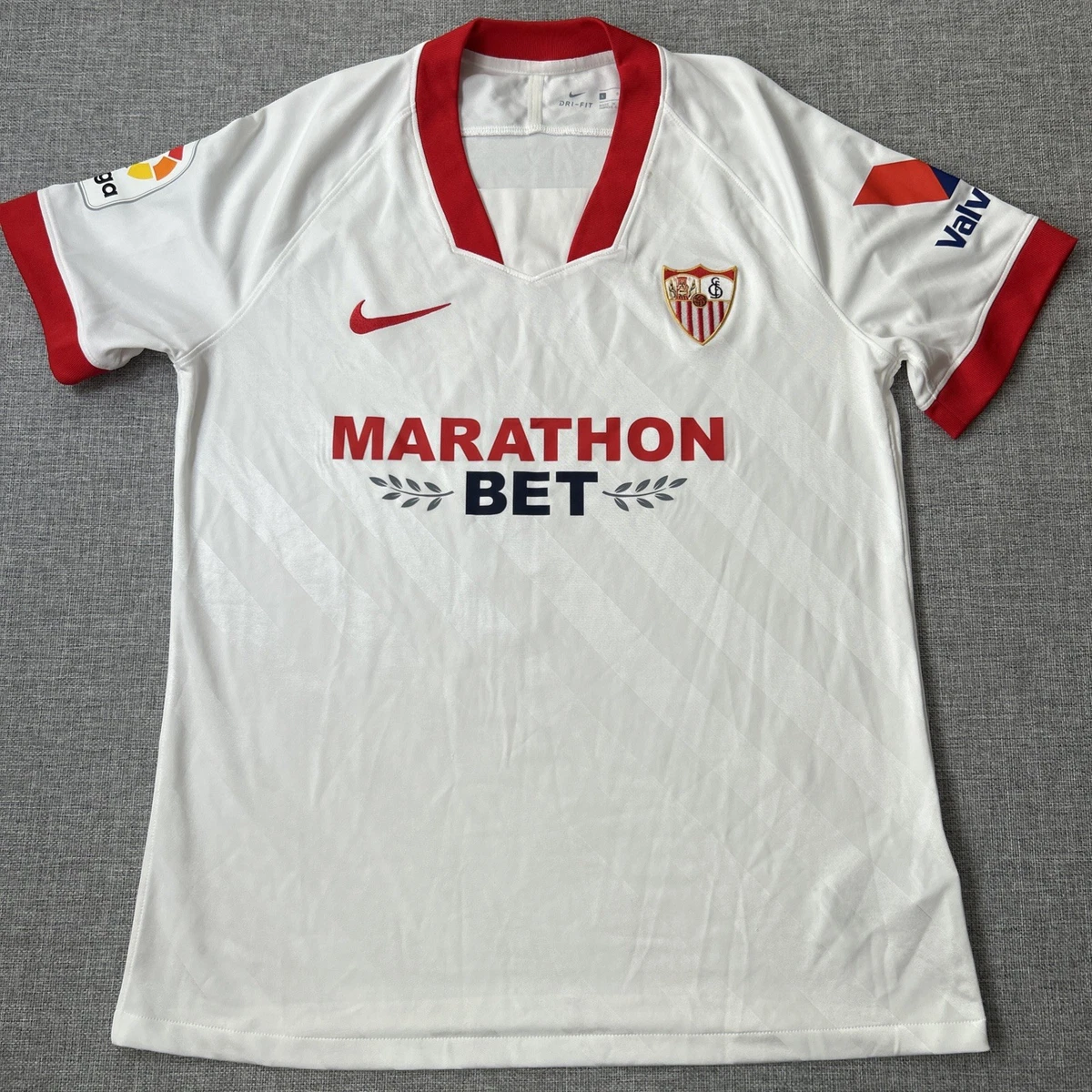 CAMISETA OFICIAL VINTAGE SEVILLA FC MARCA UMBRO TALLA/XL DORSAL Nº 9 A. NEGREDO
