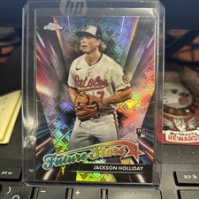 2024 Topps Chrome Logofractor Future Stars Jackson Holliday #FSLE-10 (RC)