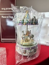 VTG Collectible moving musical carousel New In Original Box