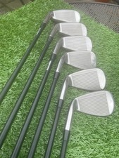 Cleveland Launcher XL Halo Full Face Irons 5-PW R Flex Cyper 60 Shafts VGC