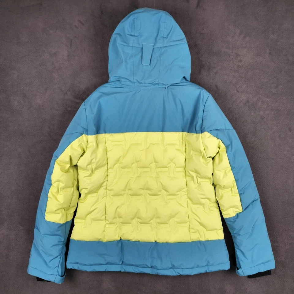 Jaqueta Columbia Wild Card Feminina XL Voltagem Canyon Azul 550 Preenchimento Neve Inverno - Imagem 4 de 4