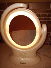 VTG Conair Reflections BE36 2 Sided Lighted Makeup Mirror Dual Magnification sh