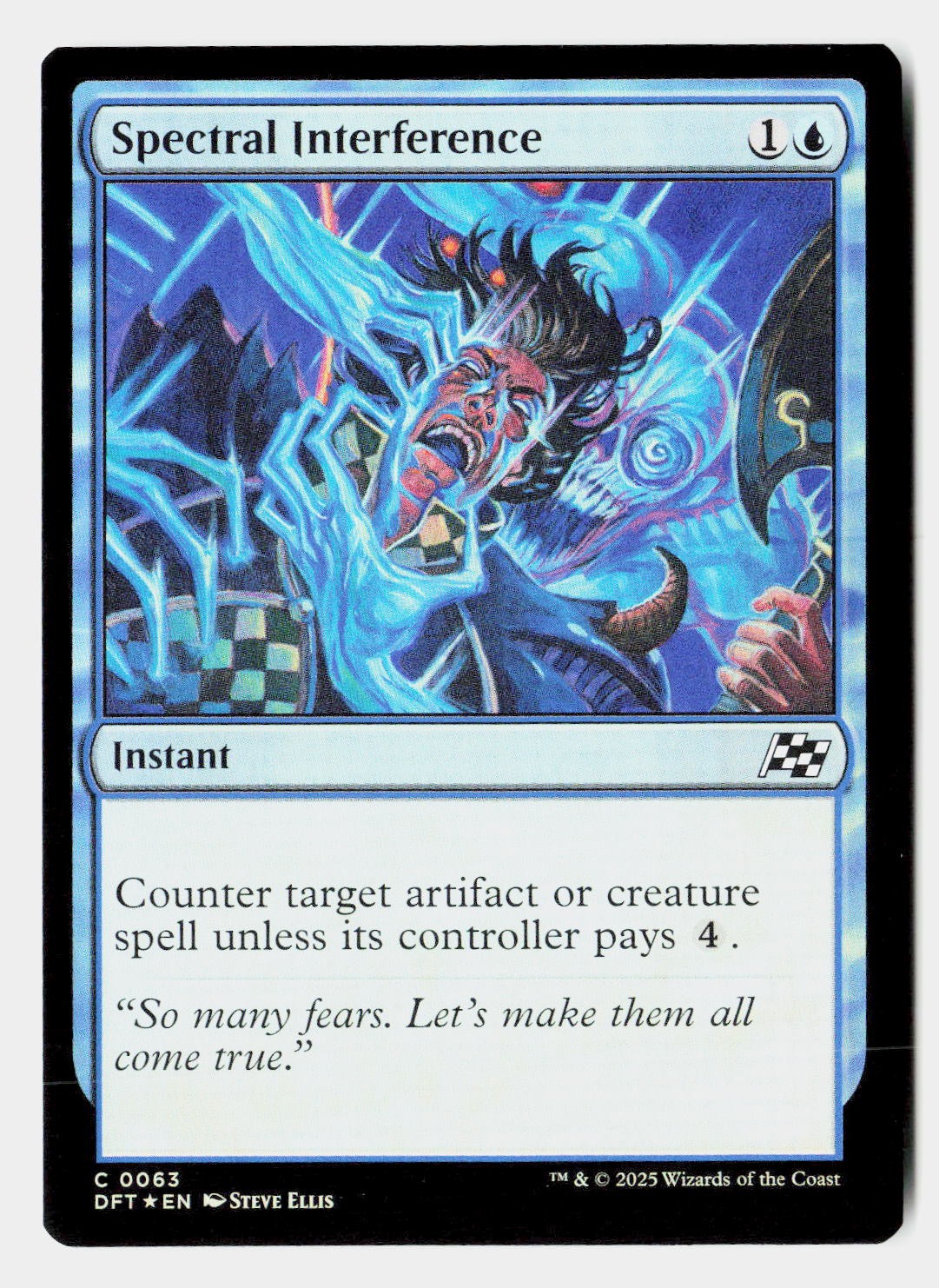 Spectral Interference 63 Common Aetherdrift Magic: The Gathering Foil