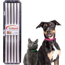 Max Premium Pet ID Collars - 20 Inch - 500 Count - White - Waterproof, Writab...