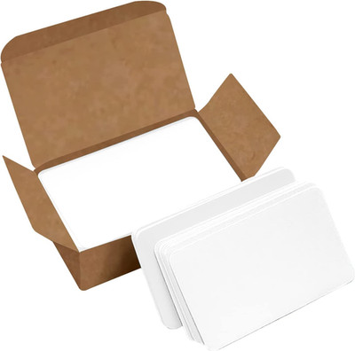 300 Small Blank Cards 3.5X2 Inches Color Cardstock Study Flash Cards Index Cards