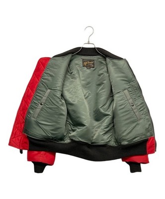 BUZZ RICKSON'S type RED MA-1 jacket Size: MEDIUM Red BR14446 Men