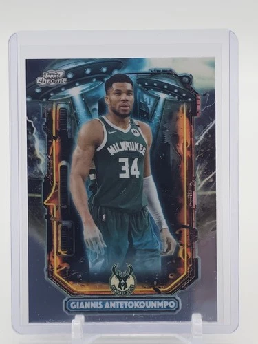 GIANNIS ANTETOKOUNMPO 2025-26 TOPPS CHROME COSMIC ET TALENT ET-3 BUCKS Q4736